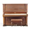 Image 1 : Antique Weber NY upright piano with bench