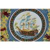 Image 3 : Imari charger signed with unusual Dutch seascape