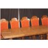 Image 1 : American dining room set - table & set of 8 chairs