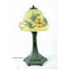 Image 7 : Puffy 14" antique lamp with patinated base