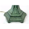 Image 8 : Puffy 14" antique lamp with patinated base