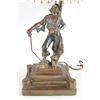 Image 2 : Pirate or Buccaneer lamp with silk shade