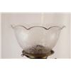 Image 2 : Kerosene lamp w pressed glass shade