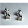 Image 1 : Princess Diamond 0.60 ct & Solid Gold Ear studs