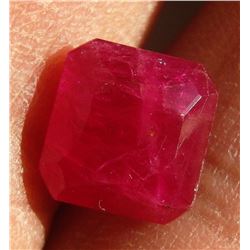 Natural Red Ruby 6.50 cts- No Treatment