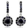 Image 1 : Genuine Sapphire Earings 3.70 carats