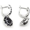 Image 2 : Genuine Sapphire Earings 3.70 carats