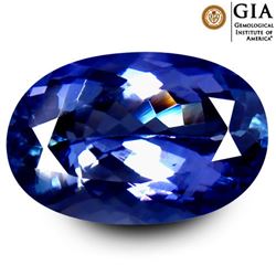 Natural Tanzanite 4.25 carats - GIA Certified