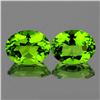Image 1 : Natural Green Peridot Pair 4.43 carats - IF