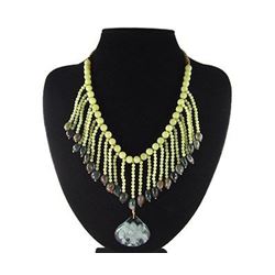 Natural Columbian Emerald Pendant Necklace