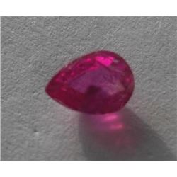 Natural Ruby 0.75 carats - no Treatment