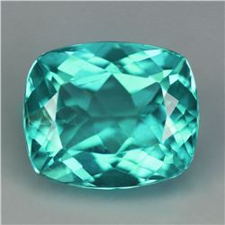Natural Vivid Greenish Blue Apatite 2.110 carats