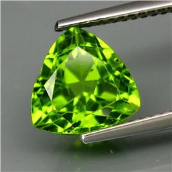 Natural Green Peridot 3.297 ct - no Treatment