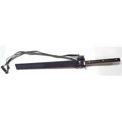 Wakazashi Sword with Scabbard 20.25" Pakistan Blade. 33" Overall.