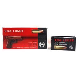 2 Boxes of Luger 9mm