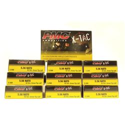 10 Boxes PMC 5.56 X-TAC Ammo