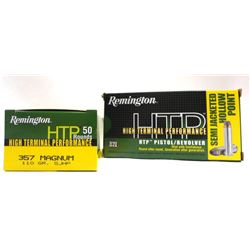 2 Boxes Remington 357 Mag. 110 Gr.