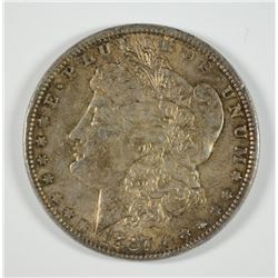 1887 MORGAN DOLLAR CH BU (NICE TONING)