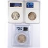 Image 2 : SET OF 1935 P,D,S BOONE COMMEN HALF DOLLARS PCGS/NGC MS-65