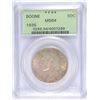 Image 1 : 1935 BOONE COMMEN HALF DOLLAR PCGS MS-64 OGH