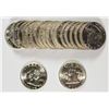 Image 1 : ORIGINAL GEM BU ROLL OF 1959-D FRANKLIN HALF DOLLARS