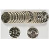 Image 1 : ORIGINAL GEM BU ROLL OF 1962-D FRANKLIN HALF DOLLARS