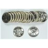 Image 1 : ROLL OF GEM BU ( 20 ) COINS 1956 FRANKLIN HALF DOLLAR, NICE BLAST WHITE COINS!