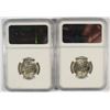 Image 2 : LOT OF ( 2 ) 1943-P JEFFERSON NICKELS, NGC MS-65 FULL STEPS