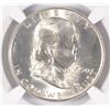 Image 3 : 1950-D FRANKLIN HALF DOLLAR, NGC MS-63 FBL