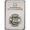 Image 1 : 1958-D FRANKLIN HALF DOLLAR, NGC MS-64 FBL