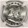 Image 2 : 1958-D FRANKLIN HALF DOLLAR, NGC MS-64 FBL