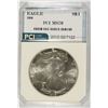 Image 1 : 1986 AMERICAN SILVER EAGLE, PCI MS-70 PERFECT!  BOOKS FOR $800.00