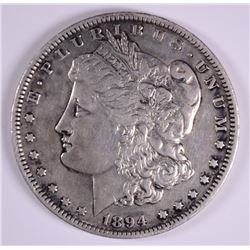 1894 MORGAN DOLLAR XF CLEANED