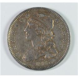 1835 CAPPED BUST QUARTER XF