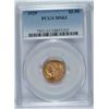 Image 1 : 1929 $2.50 INDIAN GOLD PCGS MS63