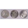 Image 2 : (3) SILVER HALF DOLLARS: 2- FRANKLIN 1948D & 1963, KENNEDY 1964