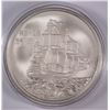 Image 2 : CHINA CLIPPER / GREAT WALL 1986 SILVER COIN w/BOX-COA