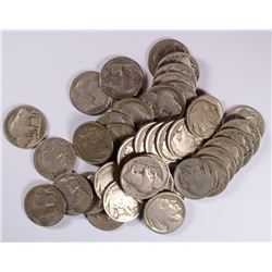 1916 ROLL BUFFALO NICKEL - PARTIAL DATE