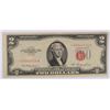 Image 1 : 1953 $2.00 RED SEAL STAR NOTE AU