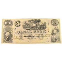 18- $100 CANAL BANK (NEW ORLEANS, LA) CH CU
