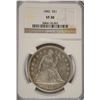 Image 1 : 1842 SEATED DOLLAR NGC VF-30