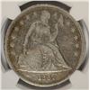 Image 2 : 1842 SEATED DOLLAR NGC VF-30