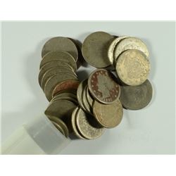 ROLL OF 1891 V-NICKELS FAIR'S