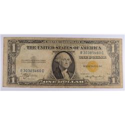 1935 $1 SILVER CERTIFICATE (NORTH AFRICAN) NOTE F/VF