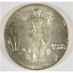1993 AMERICAN SILVER EAGLE, NICE GEM UNCIRCULATED, FILL IN  YOUR MISSING DATE