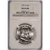 Image 1 : 1957-D FRANKLIN HALF DOLLAR, NGC MS-64 FBL