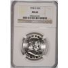 Image 1 : 1958-D FRANKLIN HALF DOLLAR, NGC MS-65