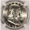 Image 2 : 1959-D FRANKLIN HALF DOLLAR, NGC MS-65 FBL