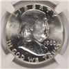 Image 2 : 1960 FRANKLIN HALF DOLLAR, NGC MS-64 FBL