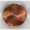 Image 2 : 1982 LINCOLN CENT, ZINC ( LARGE DATE ) PCGS MS-67 RED!  RARE!!